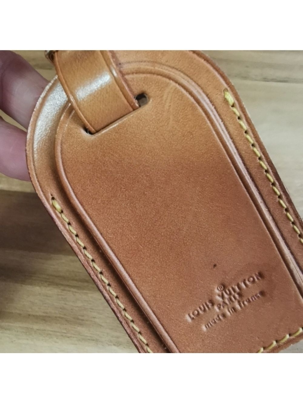 Authentic Vintage Louis Vuitton luggage tag set